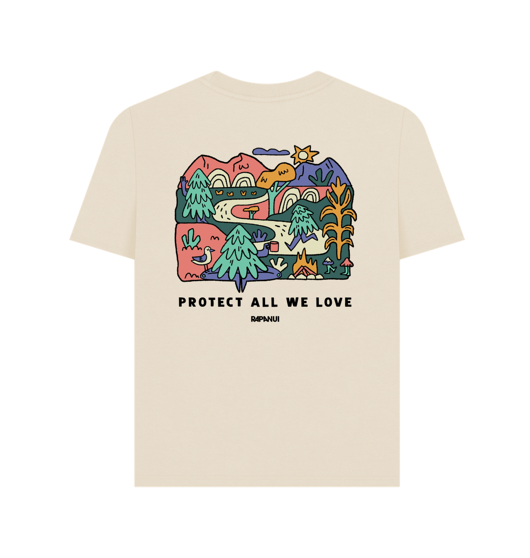 Oat Printed T-shirt Back