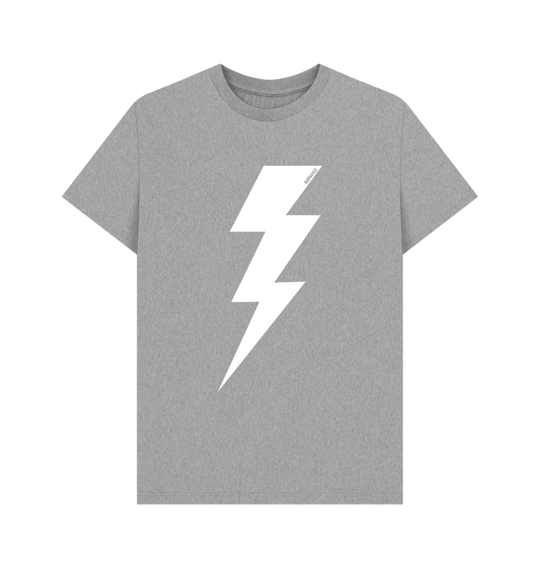 Athletic Grey Printed T-shirt Front