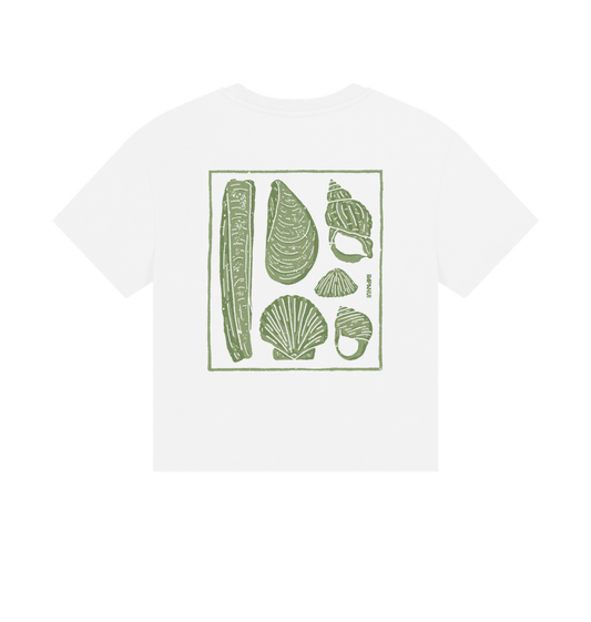White Printed T-shirt