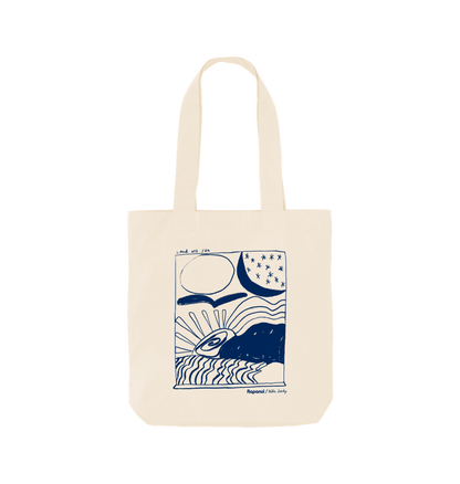 Natural Printed Bag