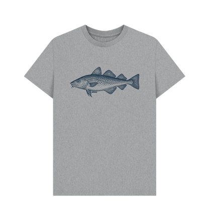 Athletic Grey Printed T-shirt Front