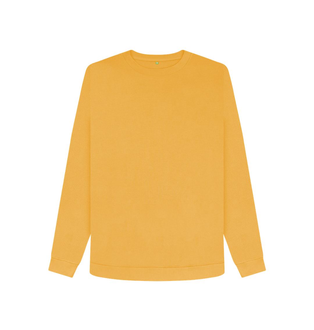 Mustard Waffle Jumper