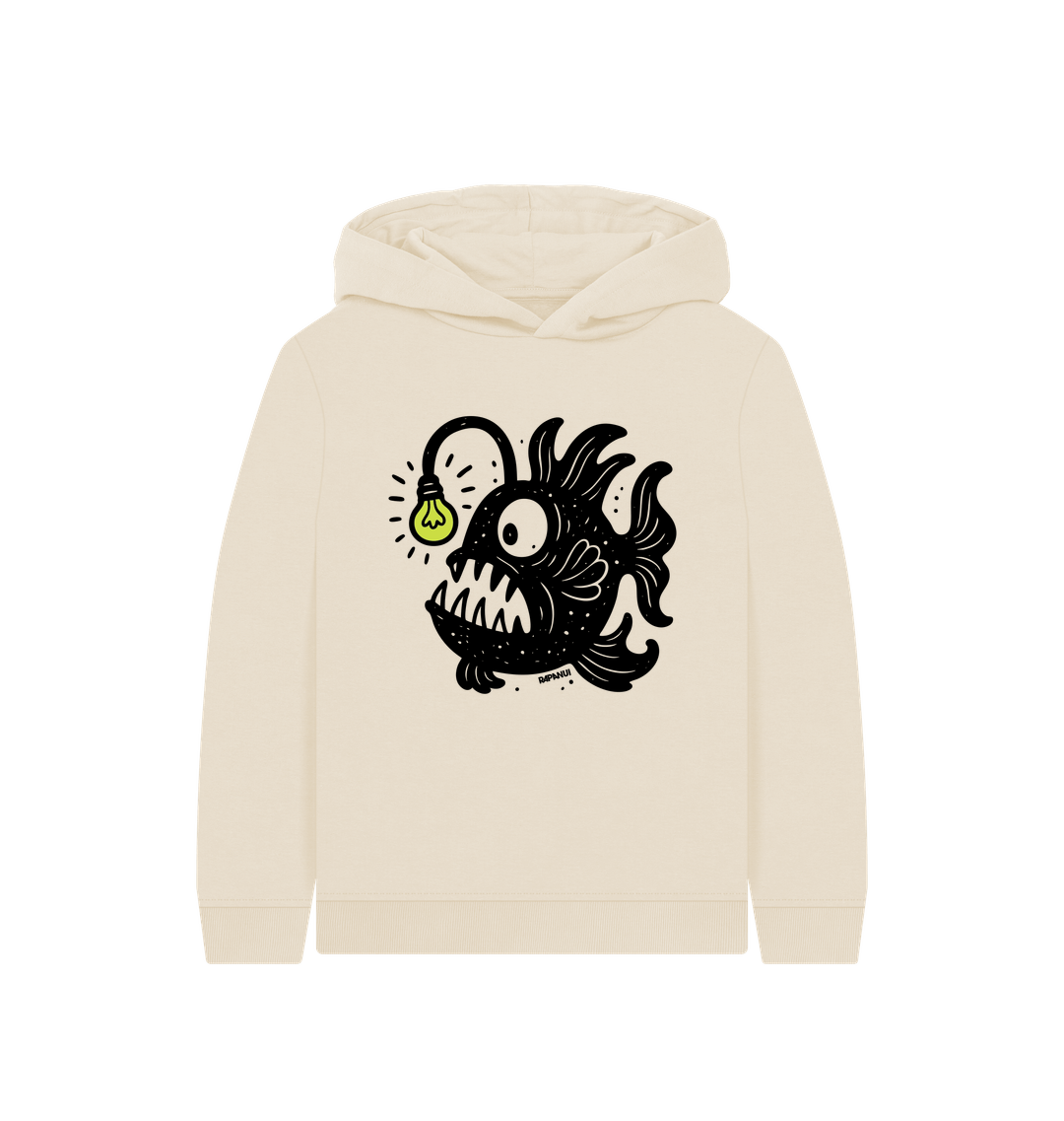 Oat Printed Kids Hoodie Front