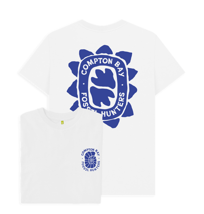 White Printed T-shirt Front