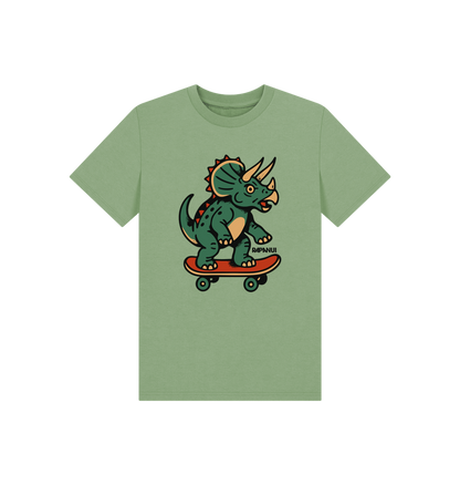 Sage Printed Kids T-Shirt Front
