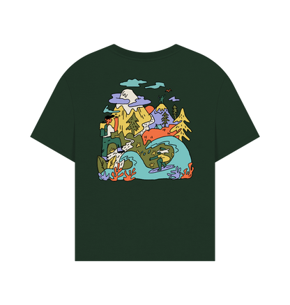 Evergreen Printed T-shirt Back