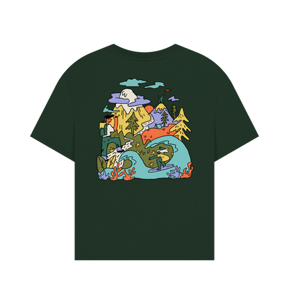 Evergreen Printed T-shirt Back