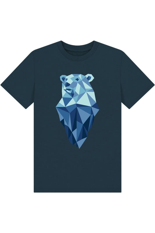 Denim Blue Printed Kids T-Shirt