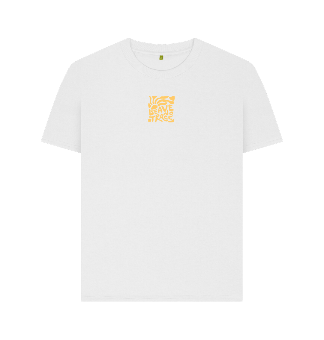 White Printed T-shirt Front