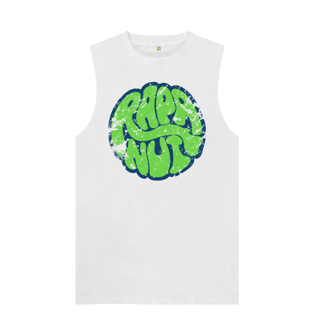 White Printed Vest Top