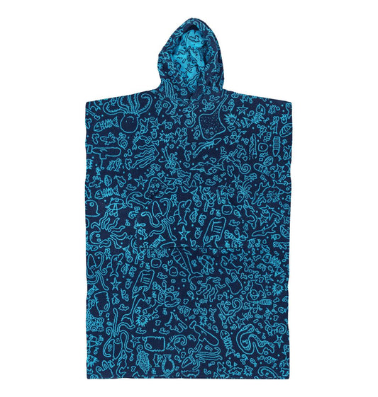 Marine Surf Change Towel Robe