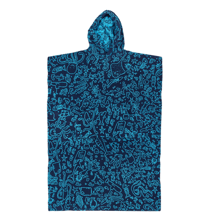 Marine Surf Change Towel Robe