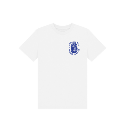White Printed Kids T-Shirt