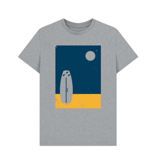 Athletic Grey Printed T-shirt