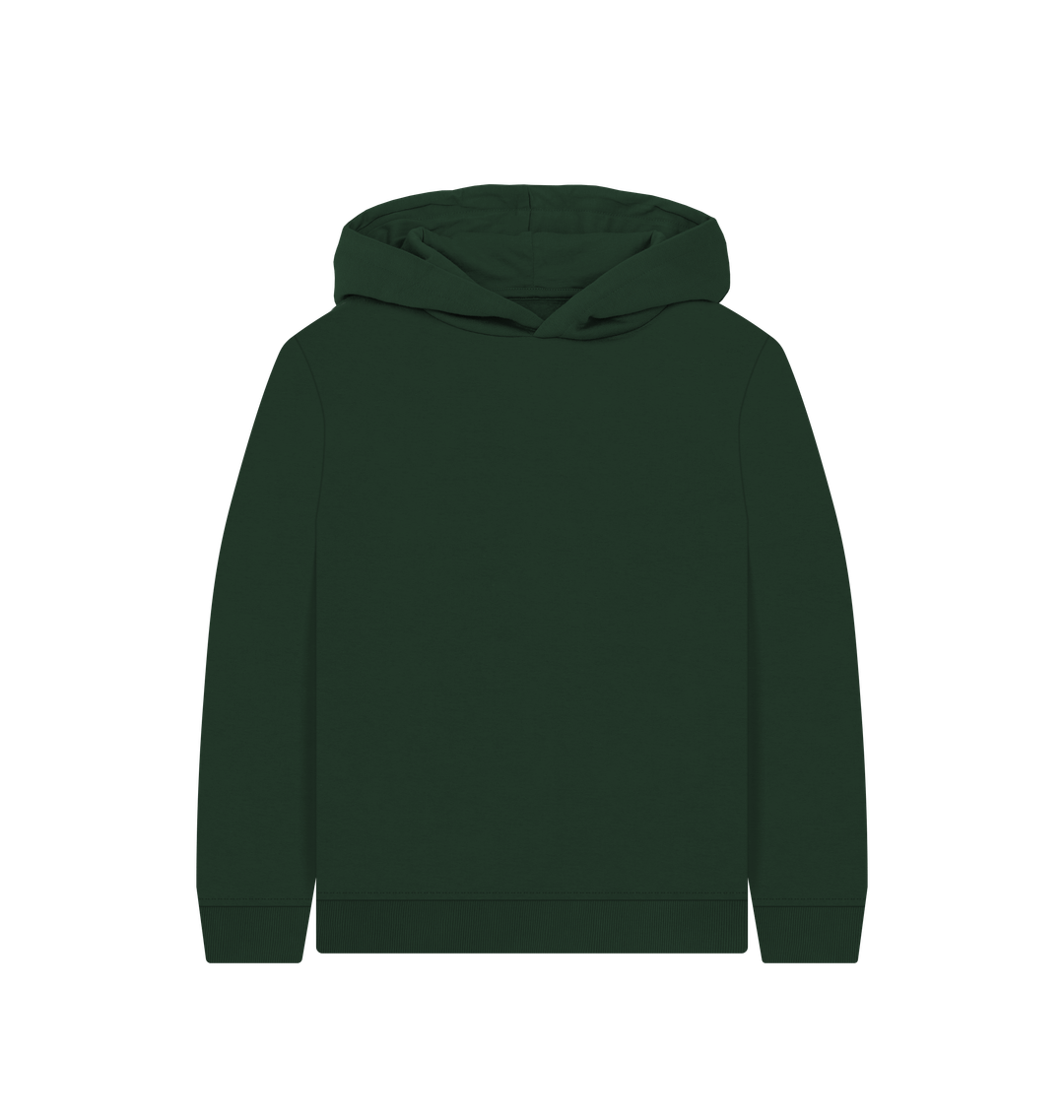 Evergreen Printed Kids Hoodie Front