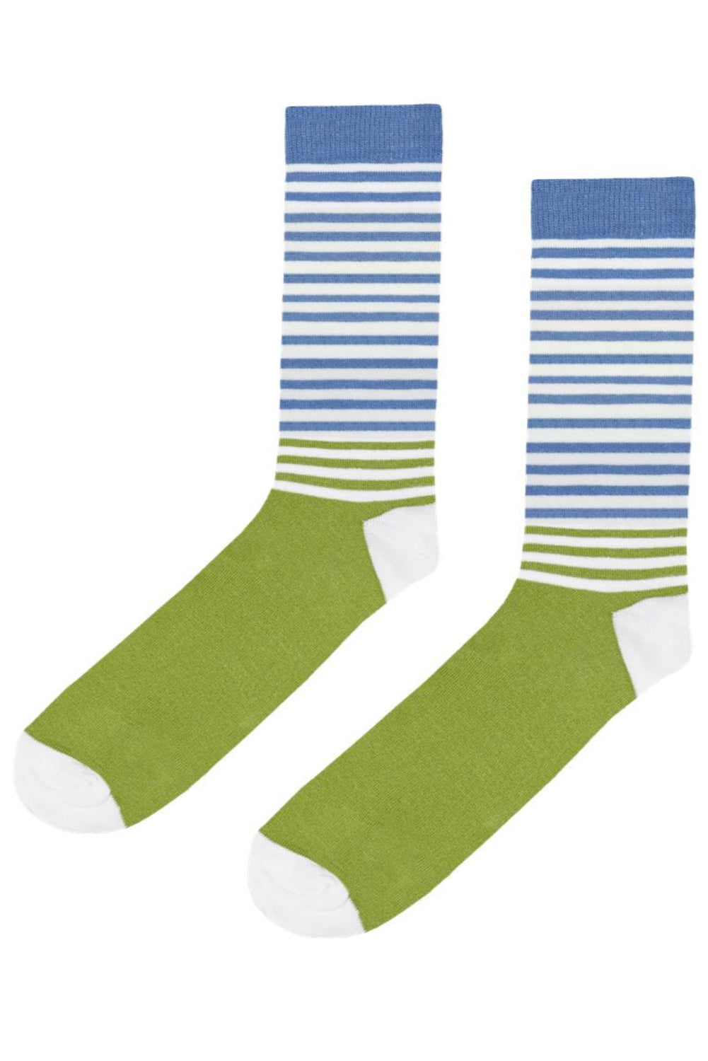 Lime Stripe Socks