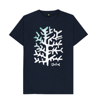 Navy Blue Printed T-shirt