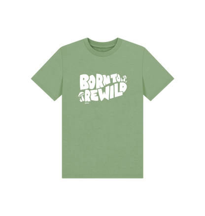 Sage Printed Kids T-Shirt
