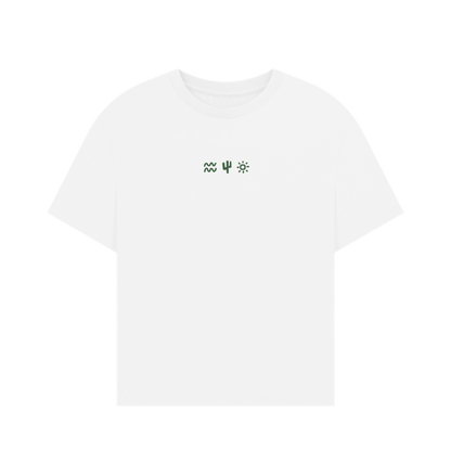 White Printed T-shirt