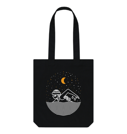 Black Printed Bag