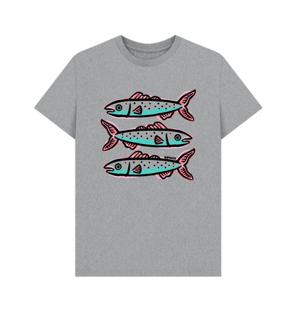 Athletic Grey Printed T-shirt