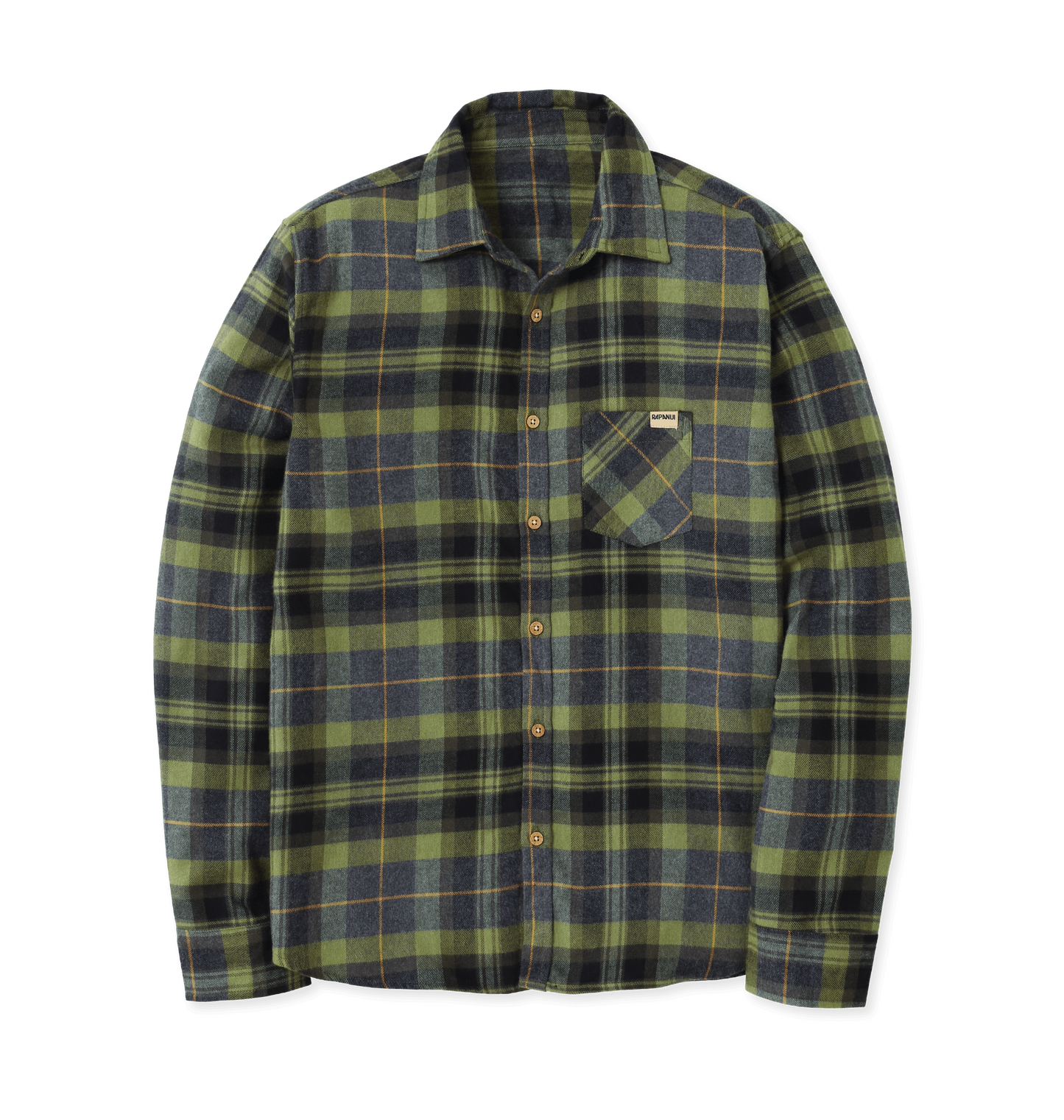 Khaki Check Shirts & Tops Front