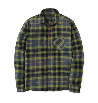 Khaki Check Shirts & Tops Front