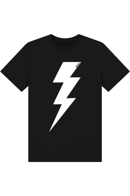 Black Printed Kids T-Shirt