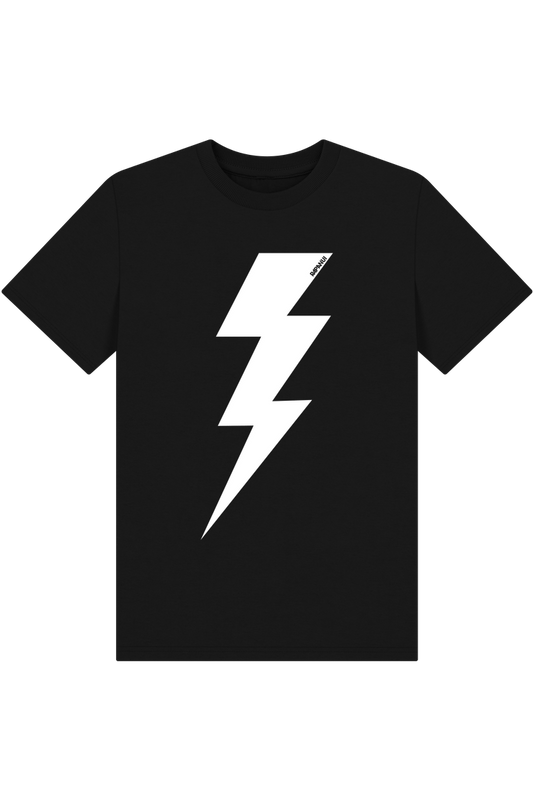Black Printed Kids T-Shirt