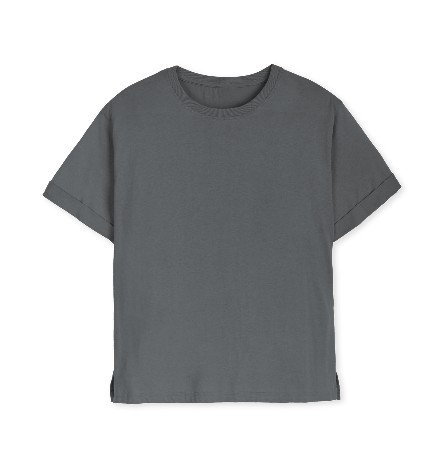 Slate Grey Printed T-shirt Front