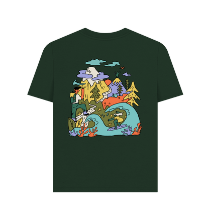 Evergreen Printed T-shirt Back
