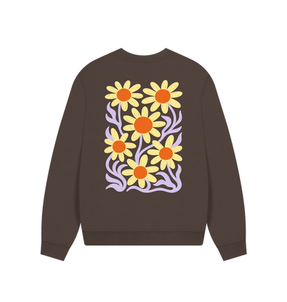 Chocolate Printed Sweater