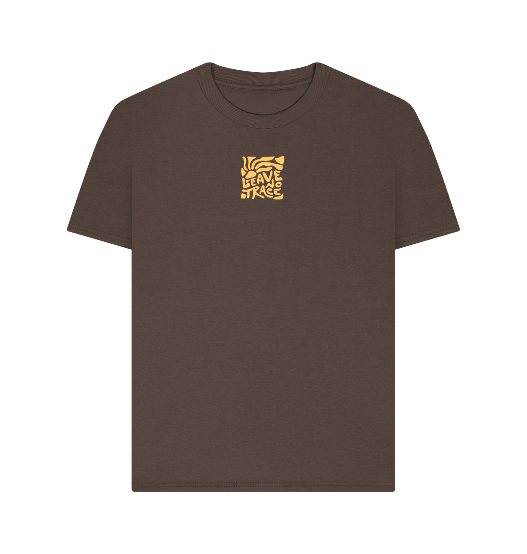 Chocolate Printed T-shirt Front