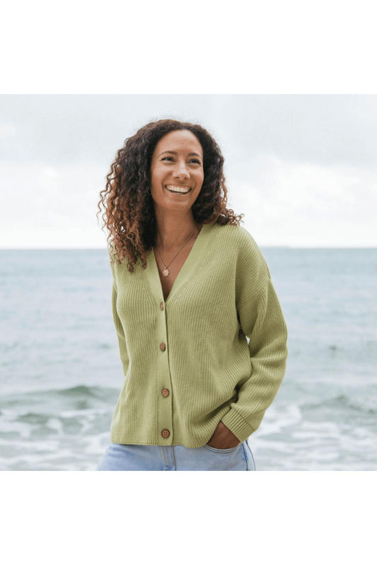 Brook Knitted Cardigan - Knitwear