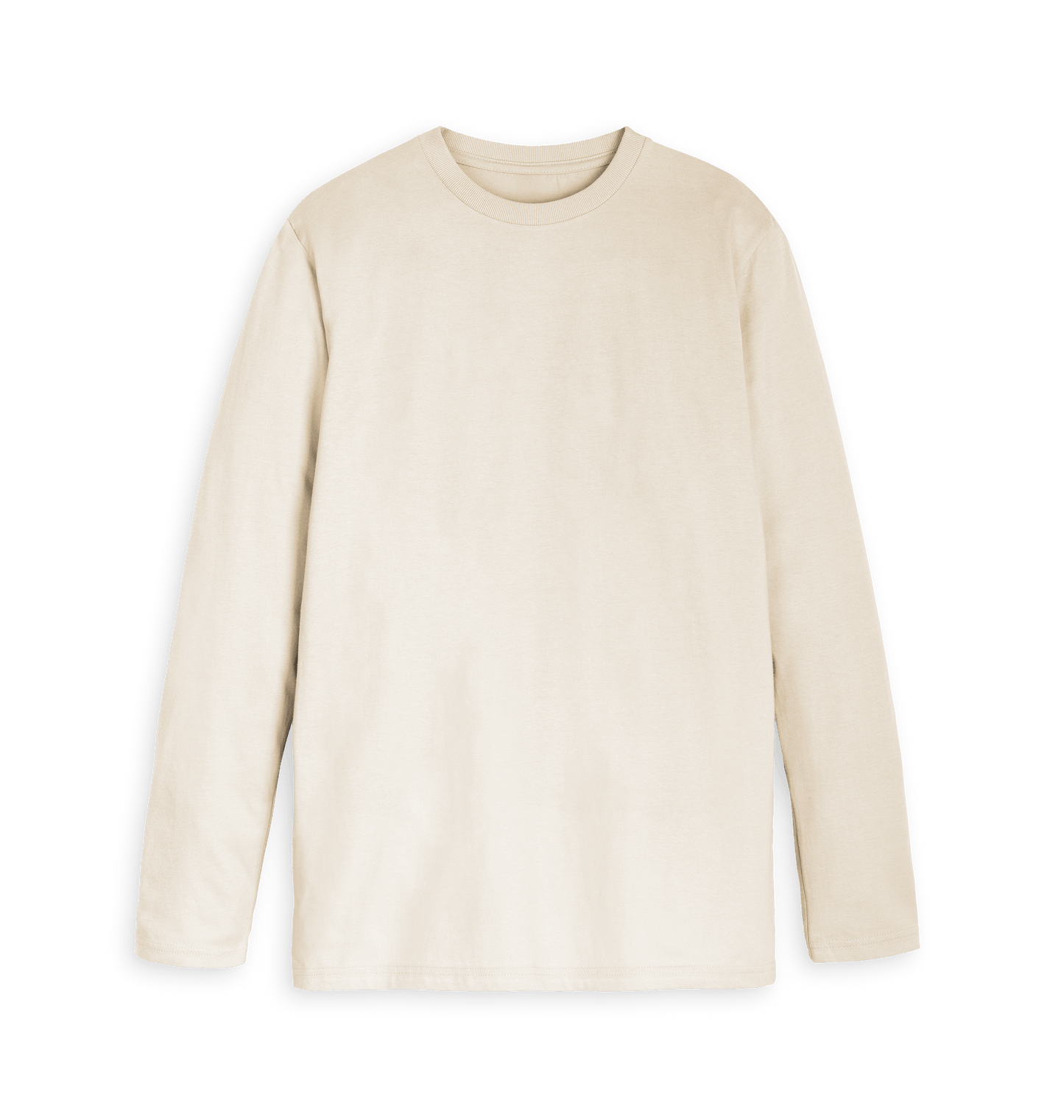 Oat Printed Long Sleeve T Shirt Front