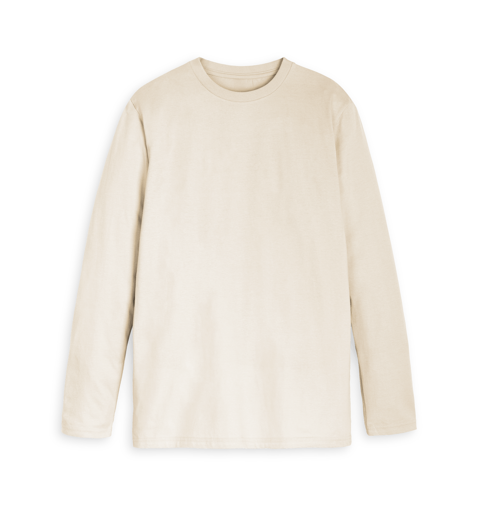 Oat Printed Long Sleeve T Shirt Front