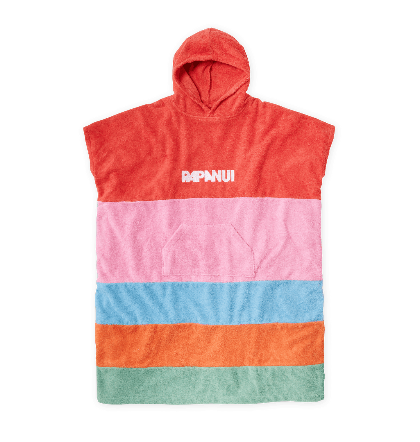 Rainboat Surf Change Towel Robe Front