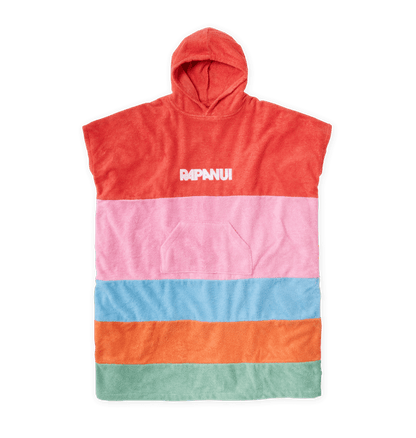 Rainboat Surf Change Towel Robe Front