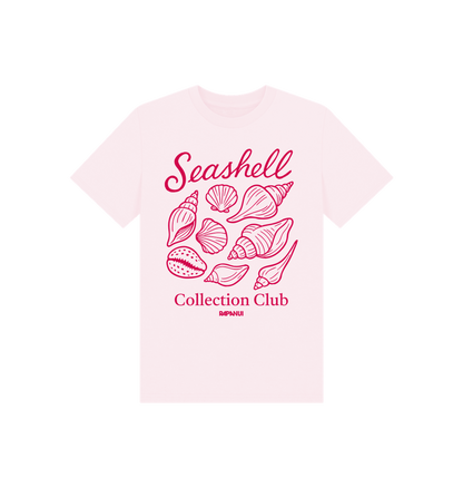 Pink Printed Kids T-Shirt Front