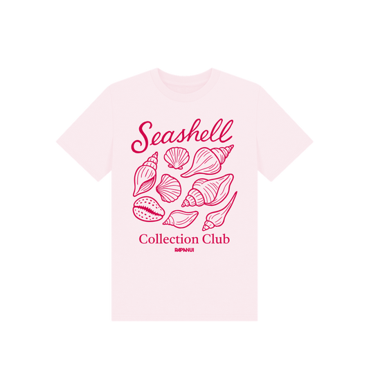 Pink Printed Kids T-Shirt Front