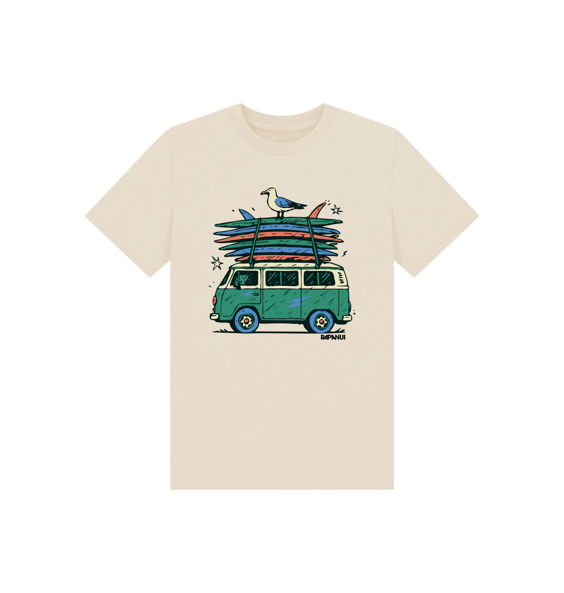 Oat Printed Kids T-Shirt Front