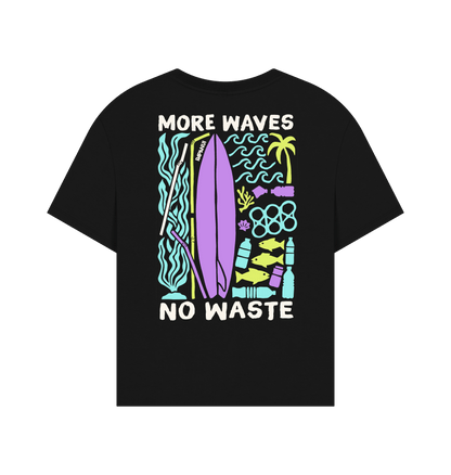 Black Printed T-shirt Back