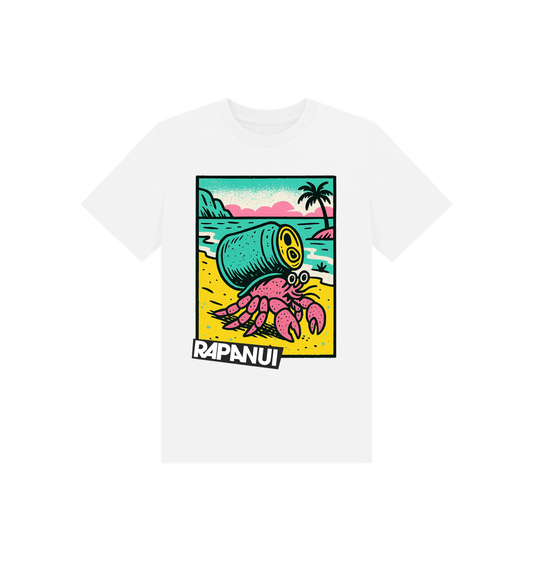 White Printed Kids T-Shirt