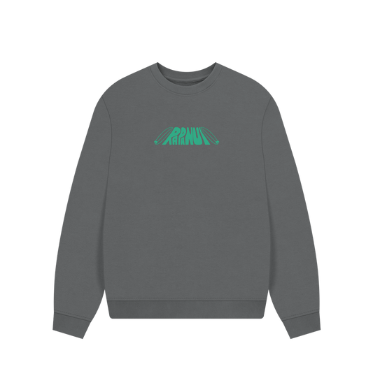 Slate Grey Printed Sweater
