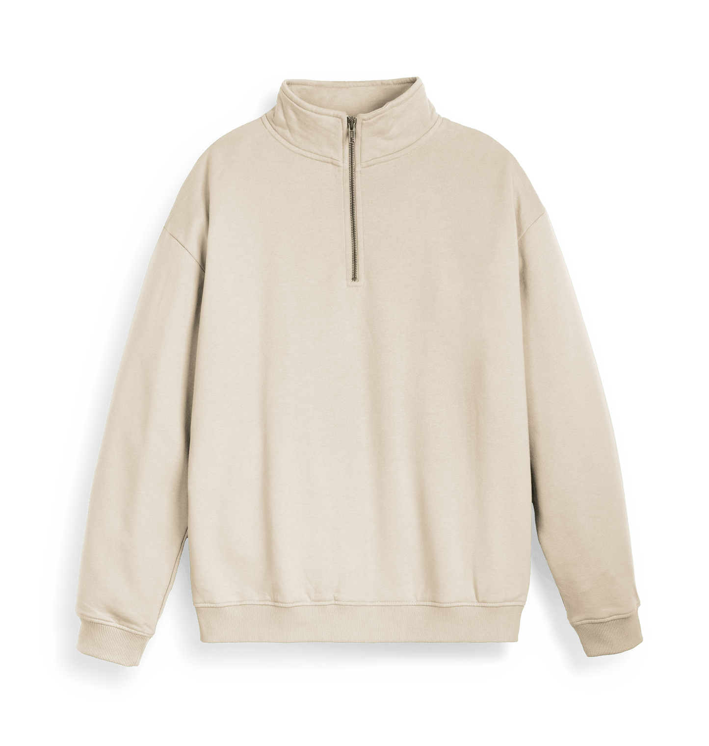 Oat Printed Sweater Front