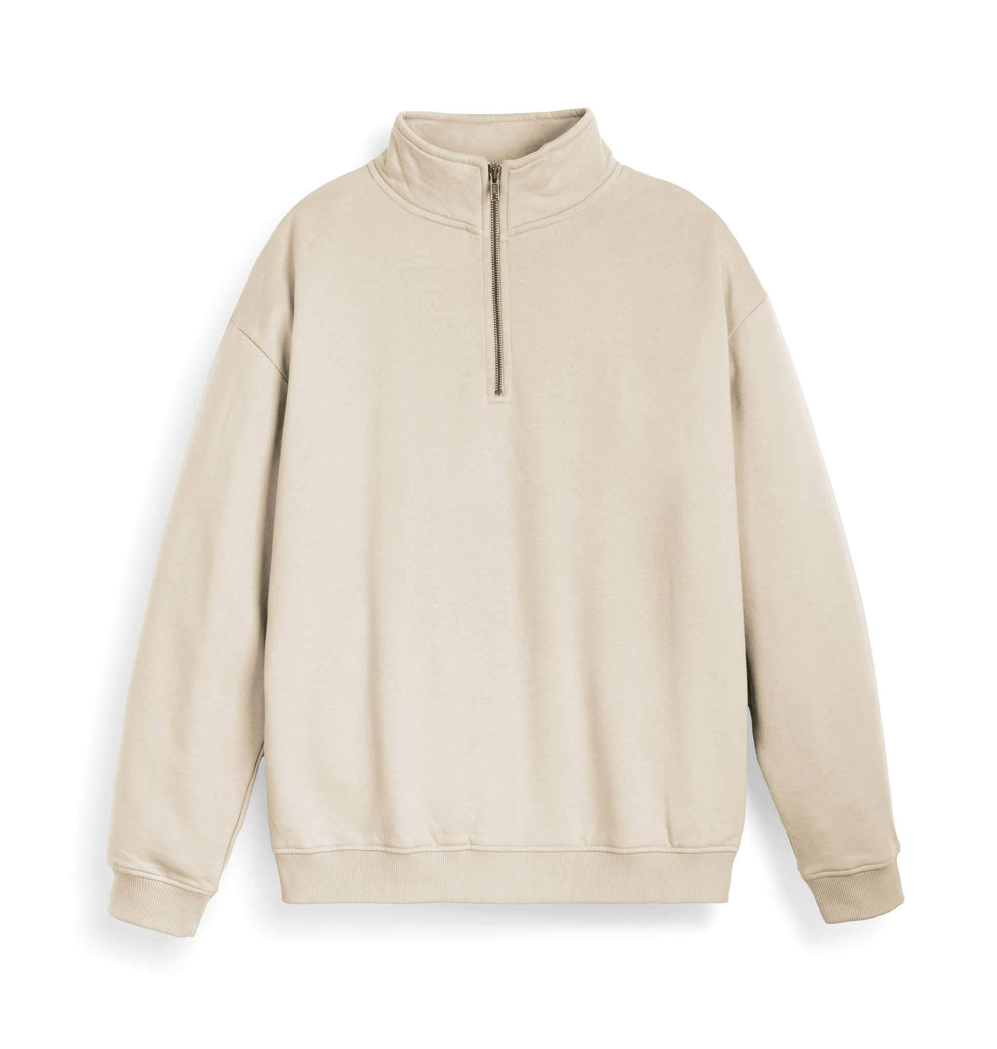 Oat Printed Sweater Front