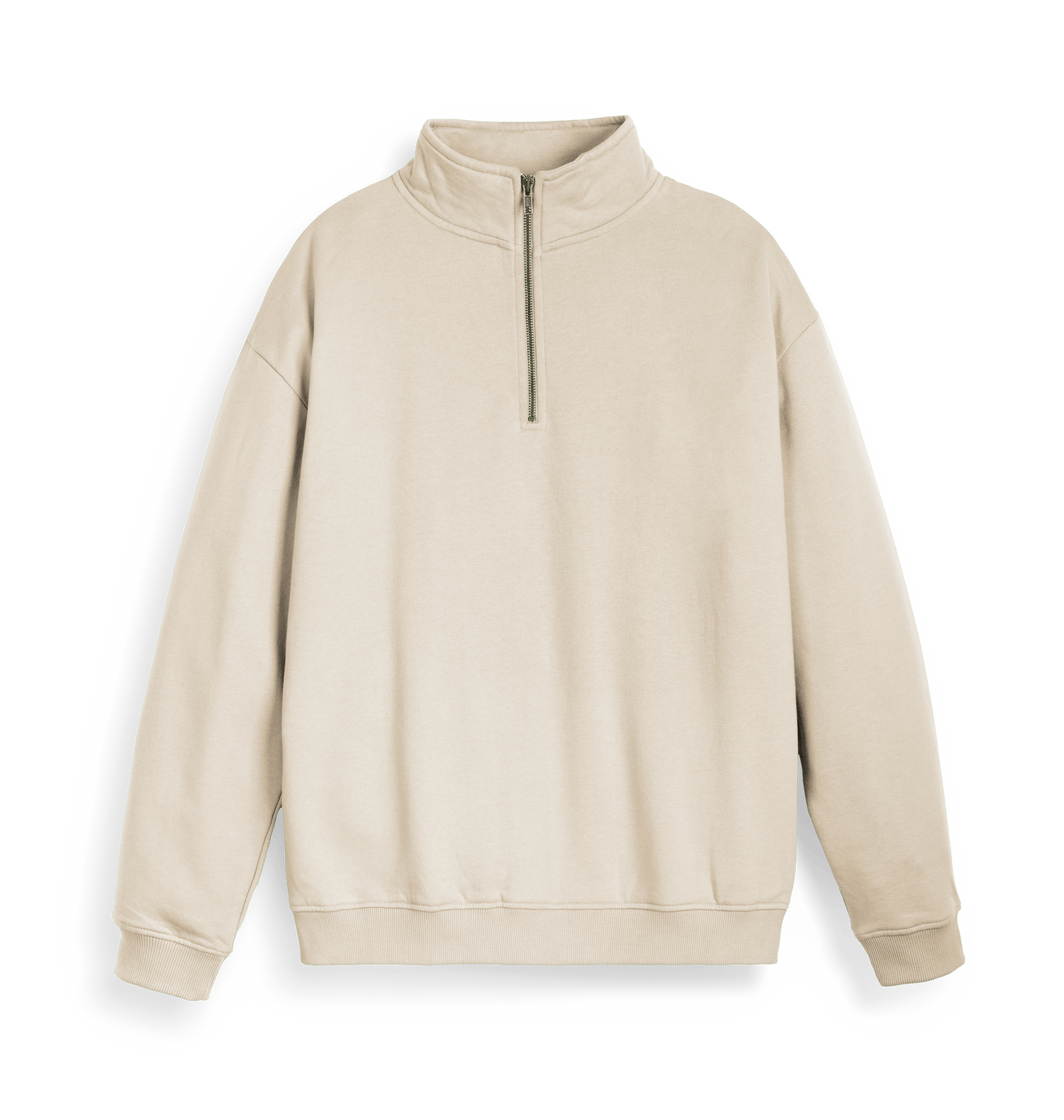 Oat Printed Sweater Front