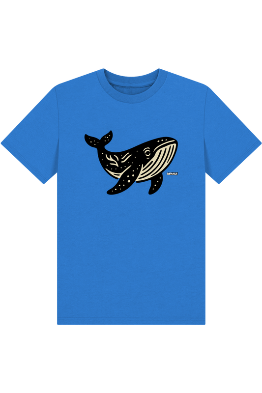 Bright Blue Printed Kids T-Shirt