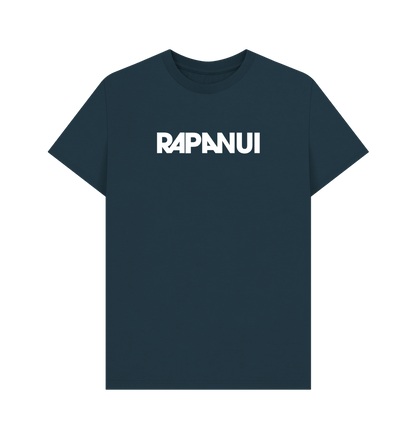 Denim Blue Printed T-shirt Front
