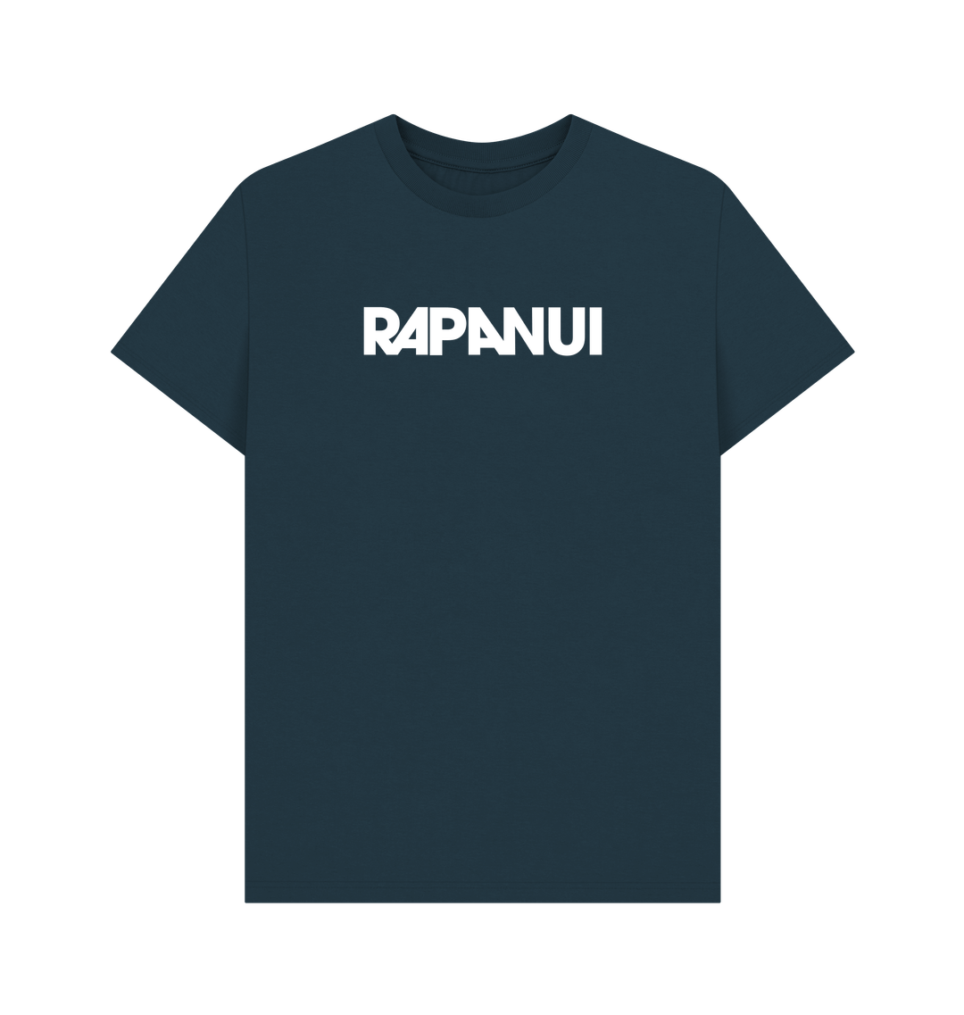 Denim Blue Printed T-shirt Front